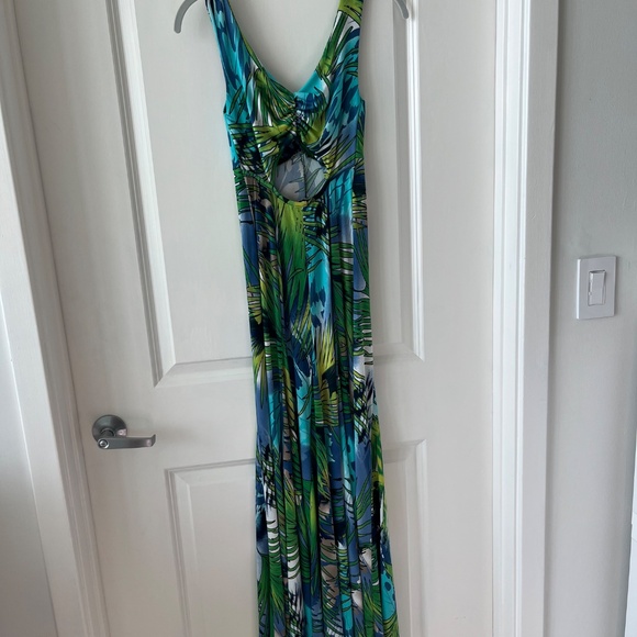 Jus d’Orange Paris Tropical Maxi Dress – Multicolor – Size Small - Picture 6 of 8